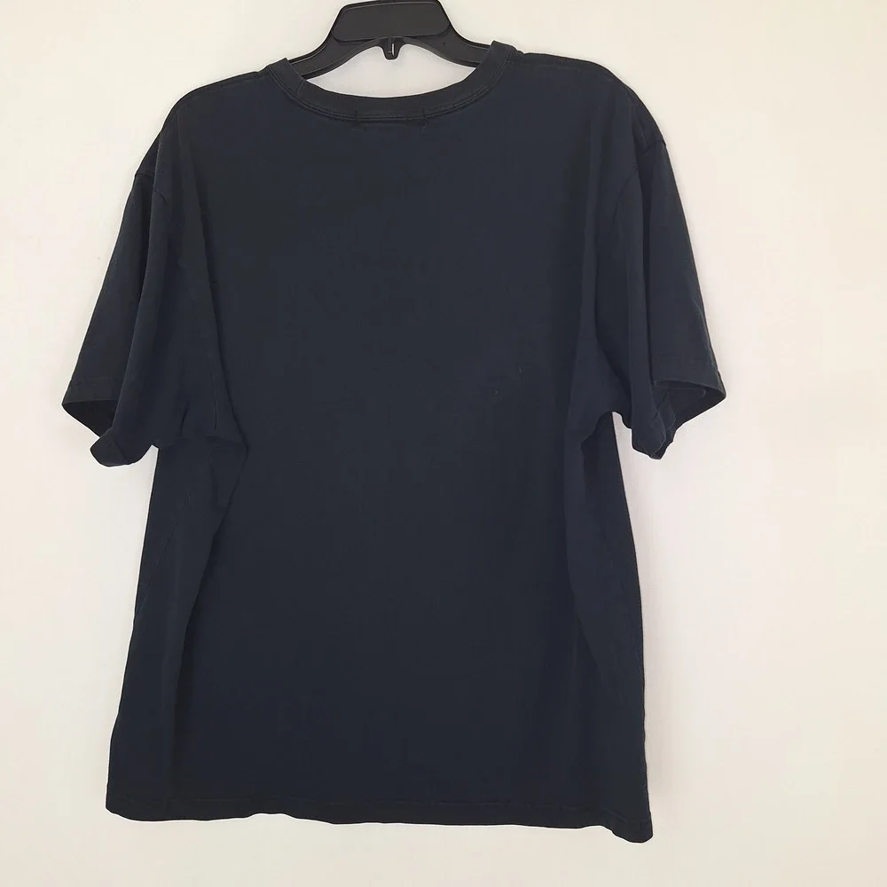 Vintage VTG 100% Cotton Quiet Luxury Banana Republic Minimalist Black T-Shirt XL